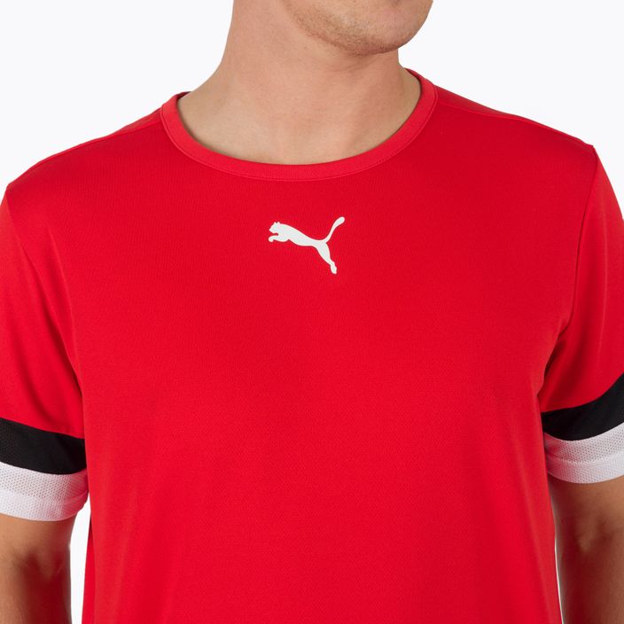 Bărbați Puma Teamrise Jersey tricou de fotbal roșu 704932 4