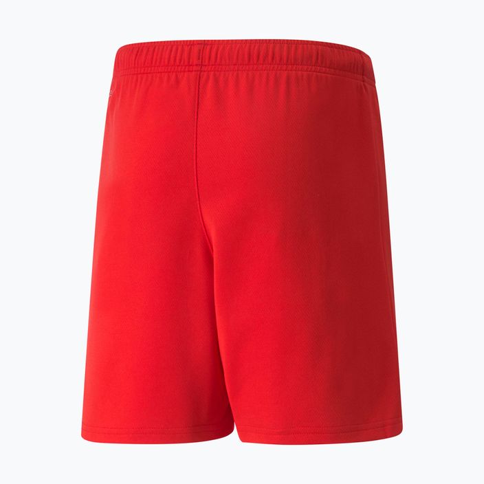Pantaloni scurți de fotbal pentru copii PUMA Teamrise roșu 70494301 6