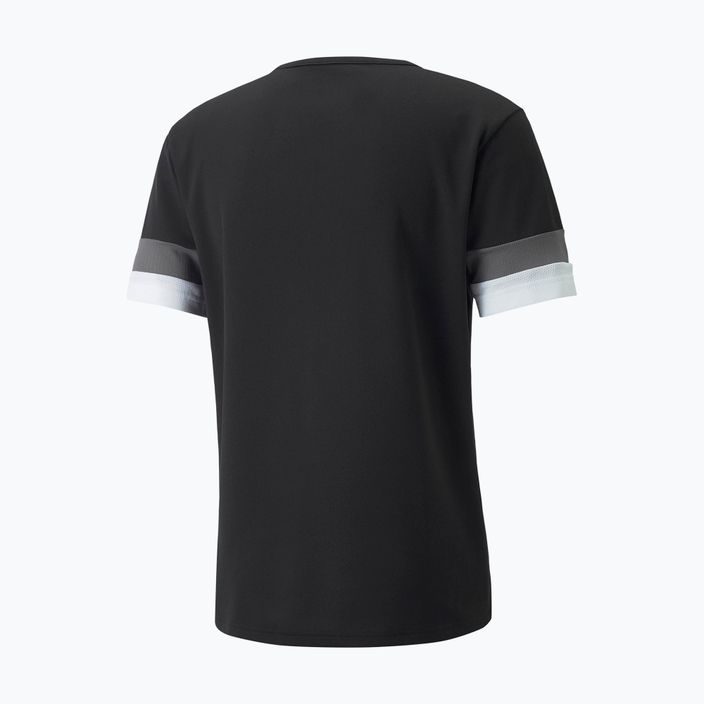 Tricou de fotbal pentru bărbați PUMA teamRISE Jersey negru 704932_03 7