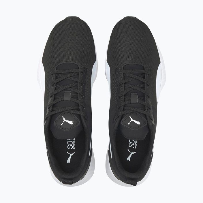 Pantofi de alergare pentru bărbați PUMA Flyer Runner Mesh negru 195343 01 12
