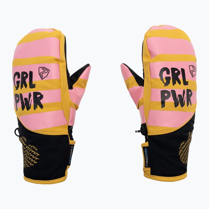 ZIENER Mănuși de schi pentru copii Liwani AS PR Mitten roz 801998 2