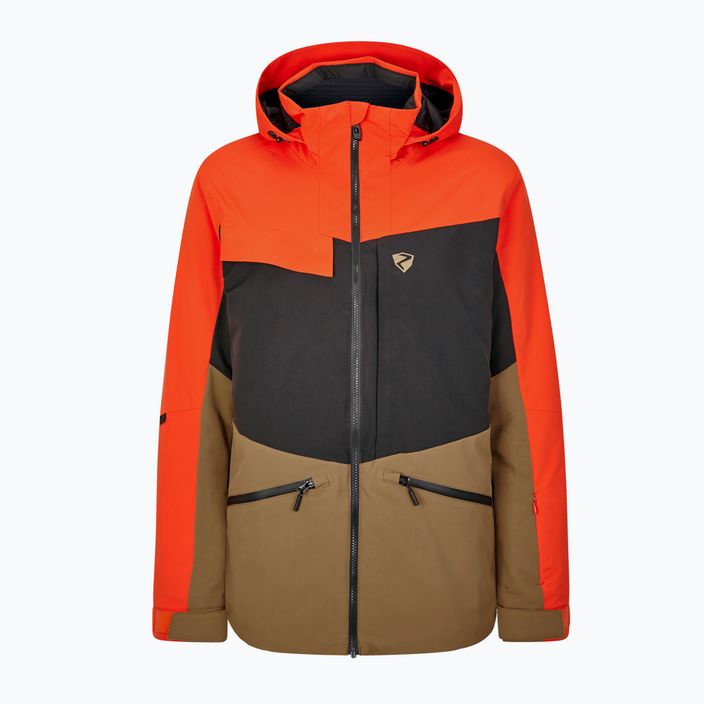 Jachetă de schi pentru bărbați ZIENER Tarpu roșu 224202