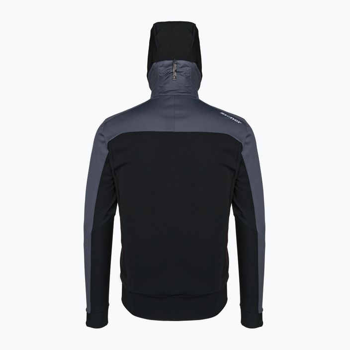 Jachetă de schi hibrid pentru bărbați ZIENER Nalik gri-galben 224278 2