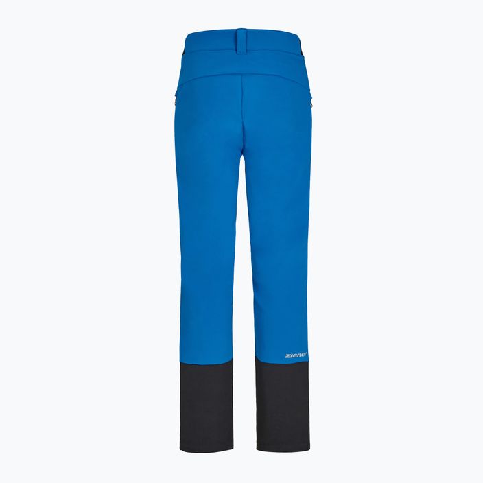 Pantaloni de schi softshell pentru bărbați ZIENER Narak albastru 224287 2