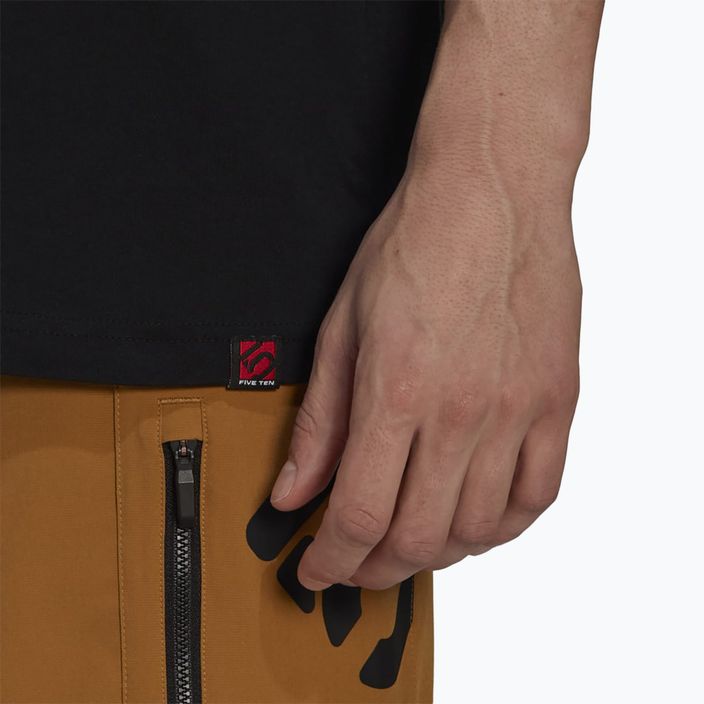 Tricou de ciclism pentru bărbați adidas FIVE TEN Brand Of The Brave Tee black 7
