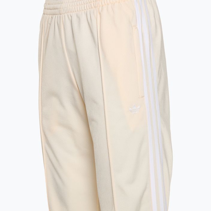 Pantaloni pentru femei adidas Flared Firebird wonder white 3