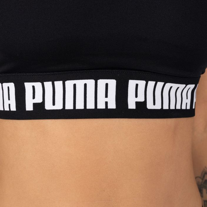 PUMA Mid Impact Puma Strong PM sutien de fitness negru 521599 01 5
