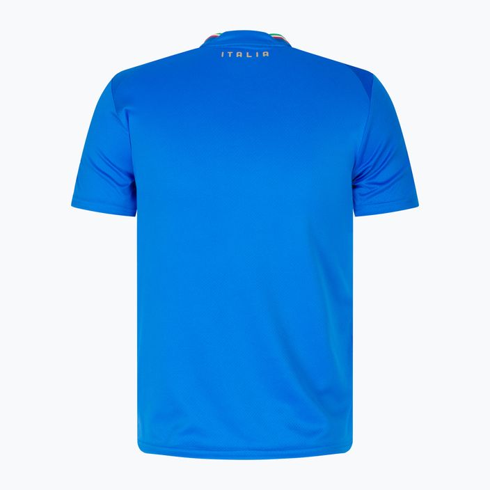 Puma pentru copii tricou de fotbal Figc Home Jersey Replica albastru 765645 2
