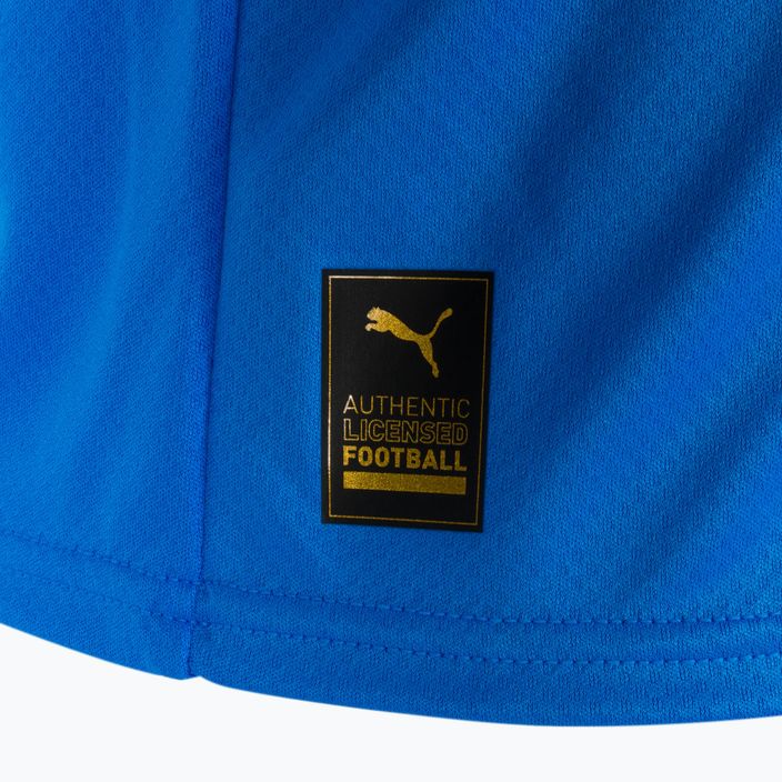 Puma pentru copii tricou de fotbal Figc Home Jersey Replica albastru 765645 5