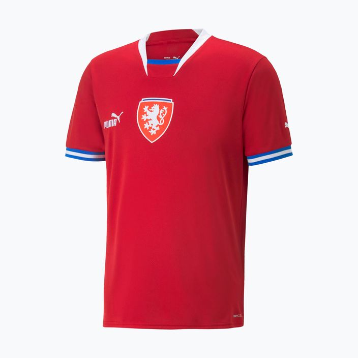 Tricou de fotbal pentru bărbați PUMA Facr Home Jersey Replica roșu 765865_01 8