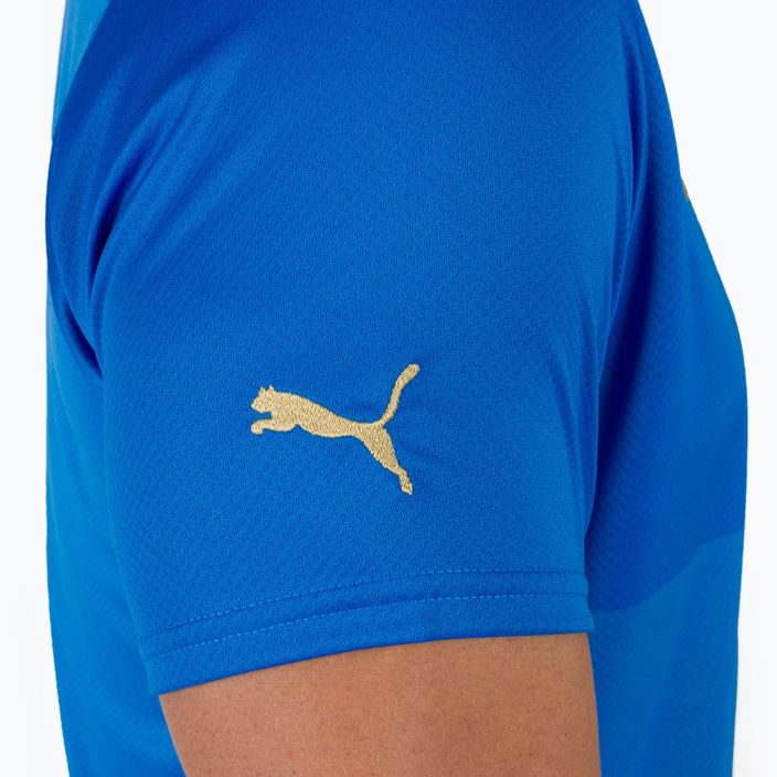 Tricou de fotbal pentru bărbați Puma Figc Home Jersey Replica albastru 765643 5