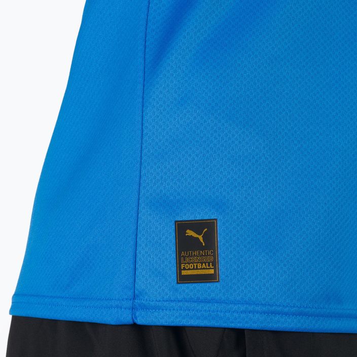 Tricou de fotbal pentru bărbați Puma Figc Home Jersey Replica albastru 765643 6