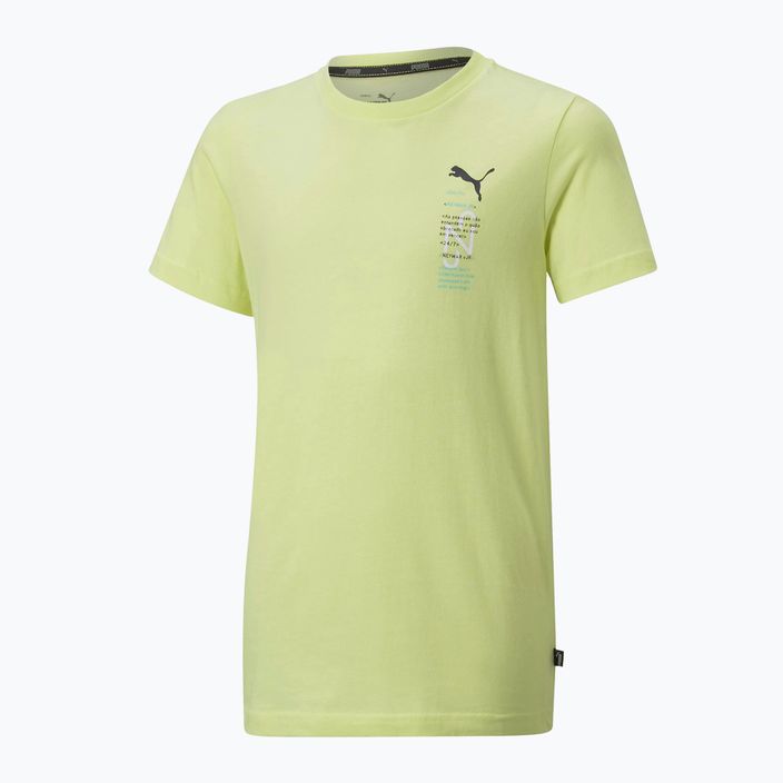 Tricou de fotbal pentru copii Puma Neymar Jr 24/7 Graphic galben 605775 5