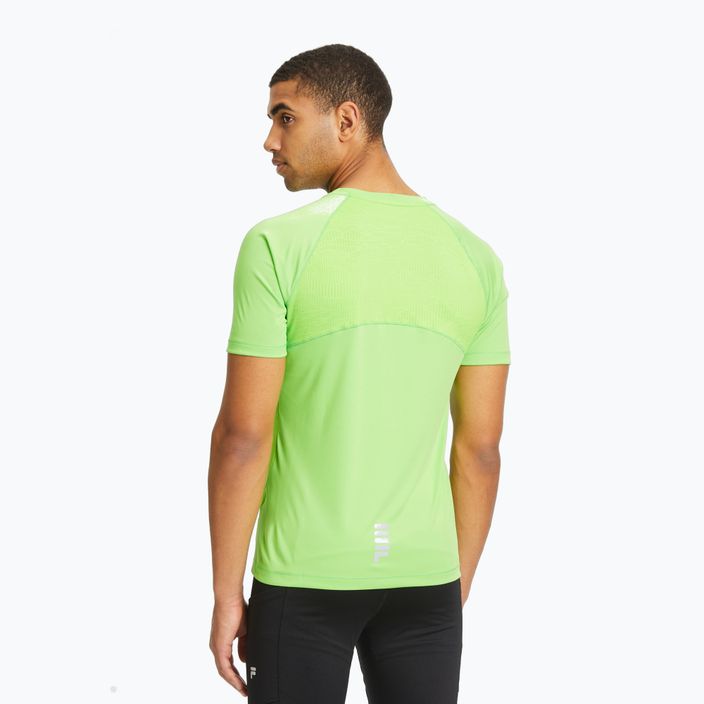 Tricou pentru bărbați FILA Ridgecrest verde iasomie 3