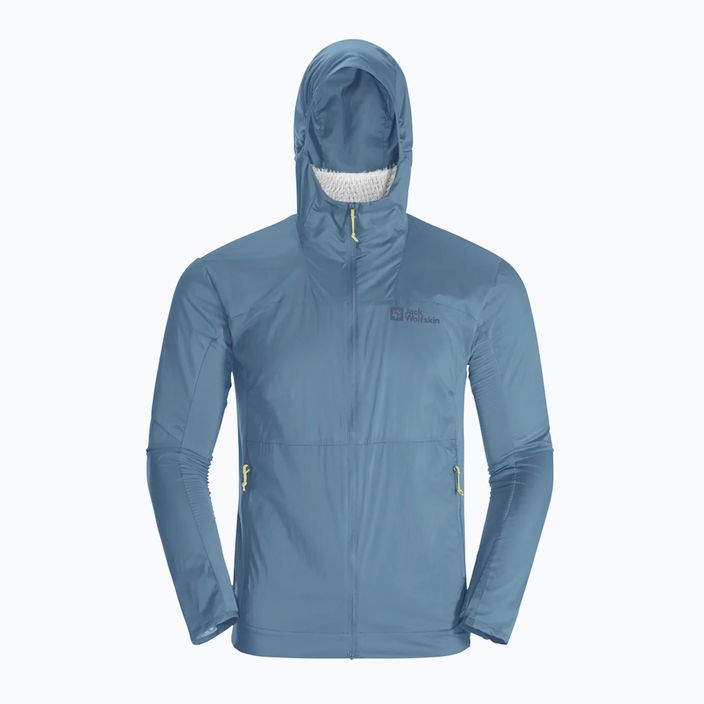 Geacă hibrid pentru bărbați Jack Wolfskin Prelight Alpha elemental blue 6