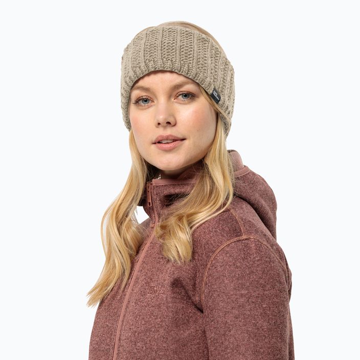 Bentiță de cap pentru femei Jack Wolfskin Highloft Knit 2