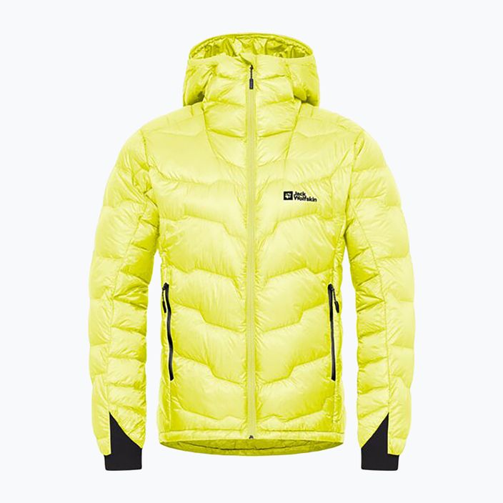 Geacă de puf pentru bărbați Jack Wolfskin Alpspitze Down Hoody firefly 8