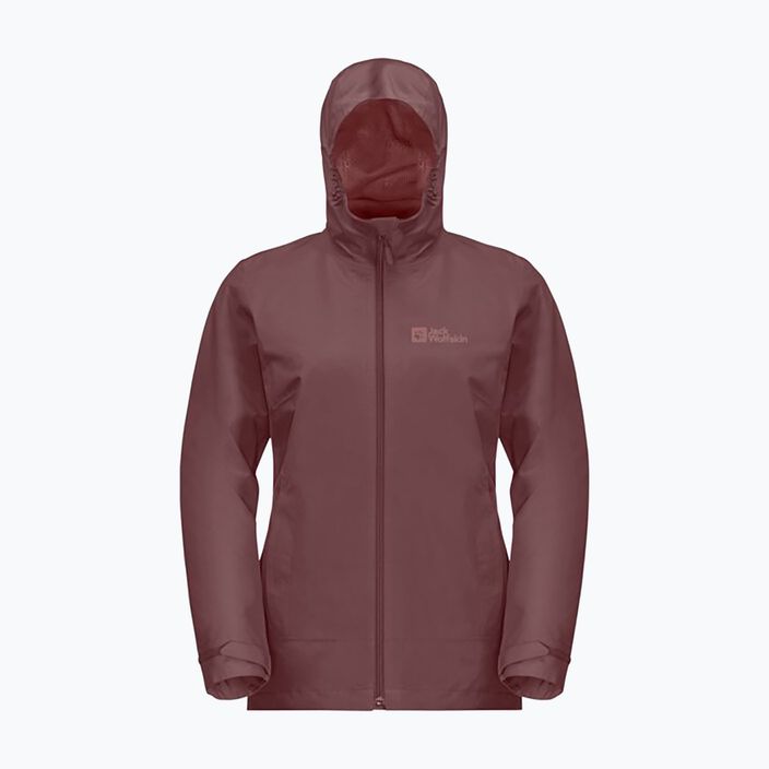 Jachetă 3w1 pentru femei  Jack Wolfskin Moonrise 3In1 red ochre 2