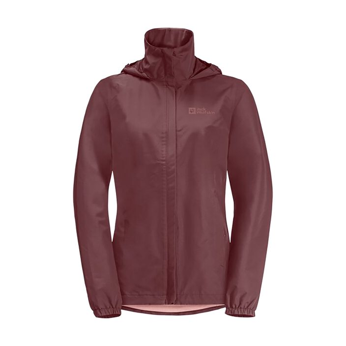 Jachetă de ploaie pentru femei  Jack Wolfskin Stormy Point 2L red ochre 2