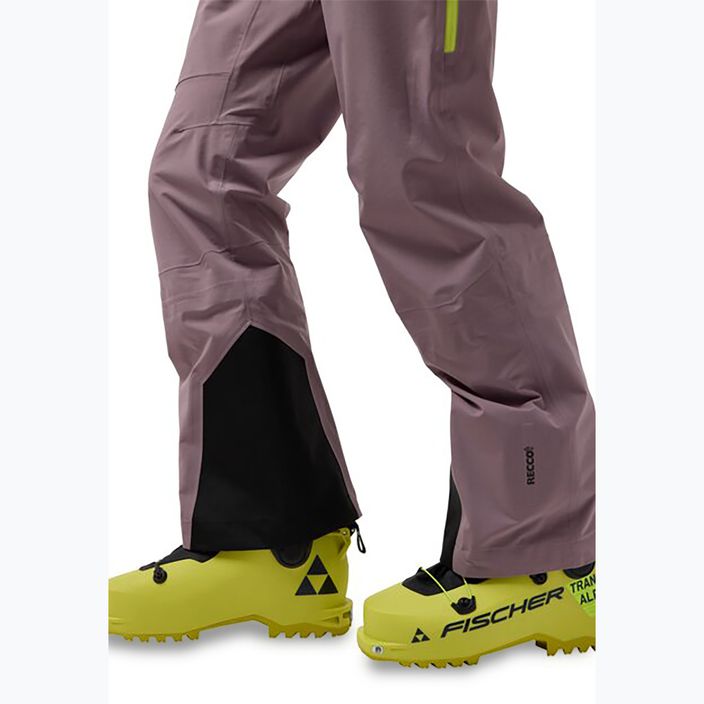 Pantaloni de schi pentru femei Jack Wolfskin Alpspitze Tour 3L wild blossom 6