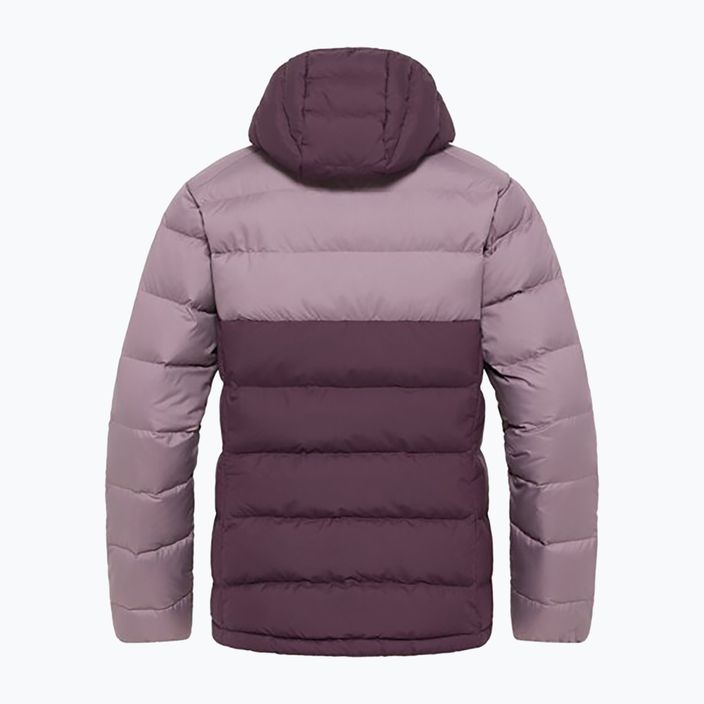 Geacă cu puf pentru femei Jack Wolfskin Ather Down Hoody midnight plum 8