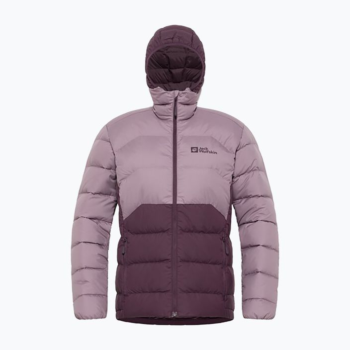 Geacă cu puf pentru femei Jack Wolfskin Ather Down Hoody midnight plum 9