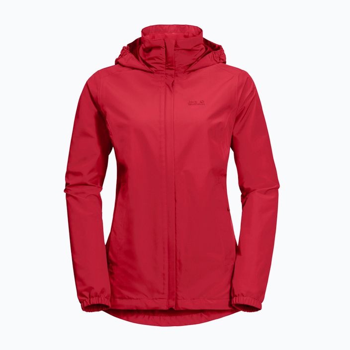 Jack Wolfskin jachetă de ploaie pentru femei Stormy Point roșu 1111201 5