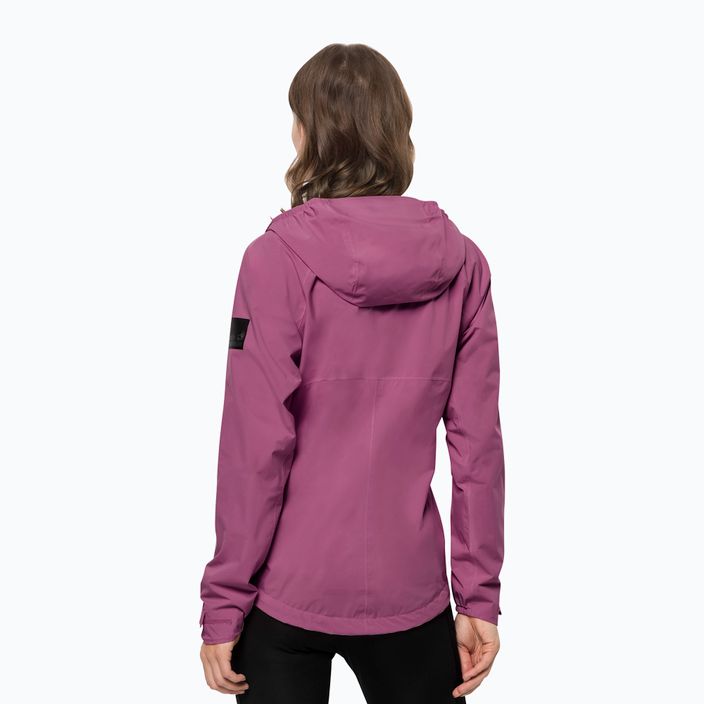 Jack Wolfskin jachetă de ploaie pentru femei Tasman Peak Jkt roz 1114991 2
