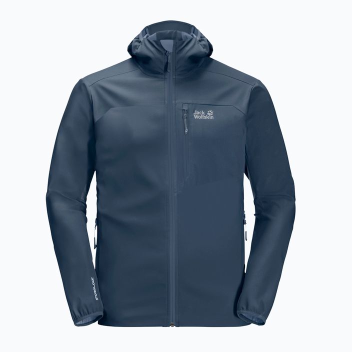 Jack Wolfskin Eagle Peak II jachetă softshell pentru bărbați albastru marin 1306911_1383_002 4