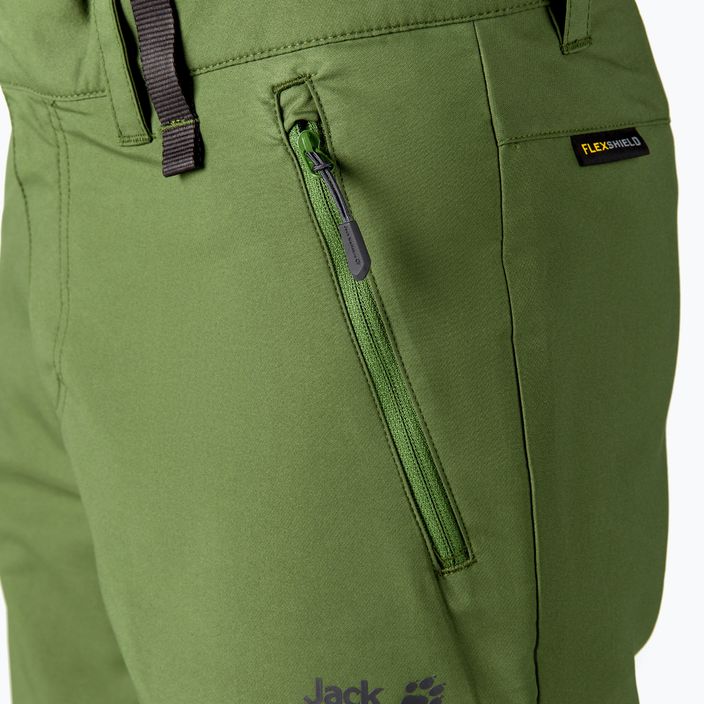 Pantaloni scurți de drumeție pentru bărbați Jack Wolfskin Active Track verde 1503791_4129_054 4