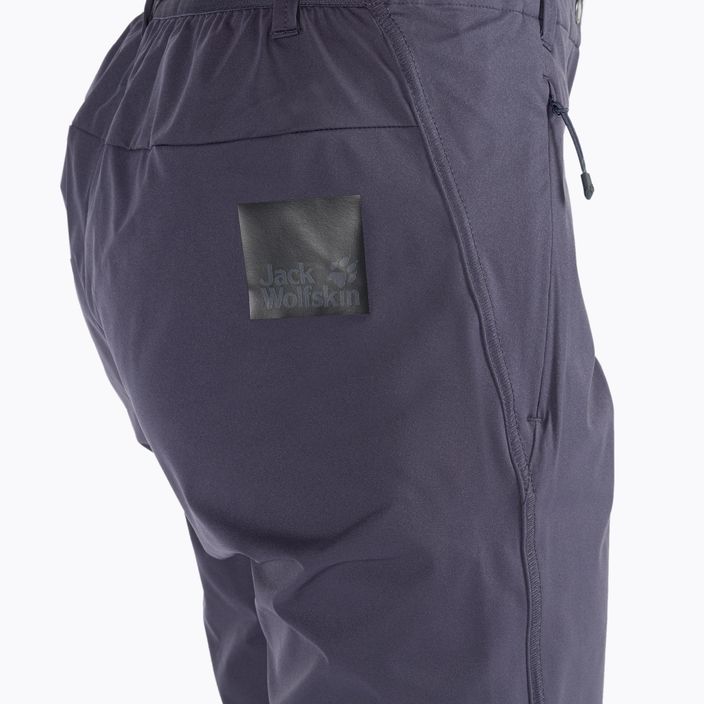 Pantaloni de drumeție pentru femei Jack Wolfskin Tasman albastru marin 1507311 5