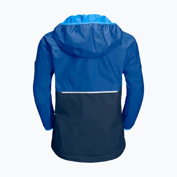 Jacheta de ploaie pentru copii Jack Wolfskin Rainy Days albastru 1604815 8