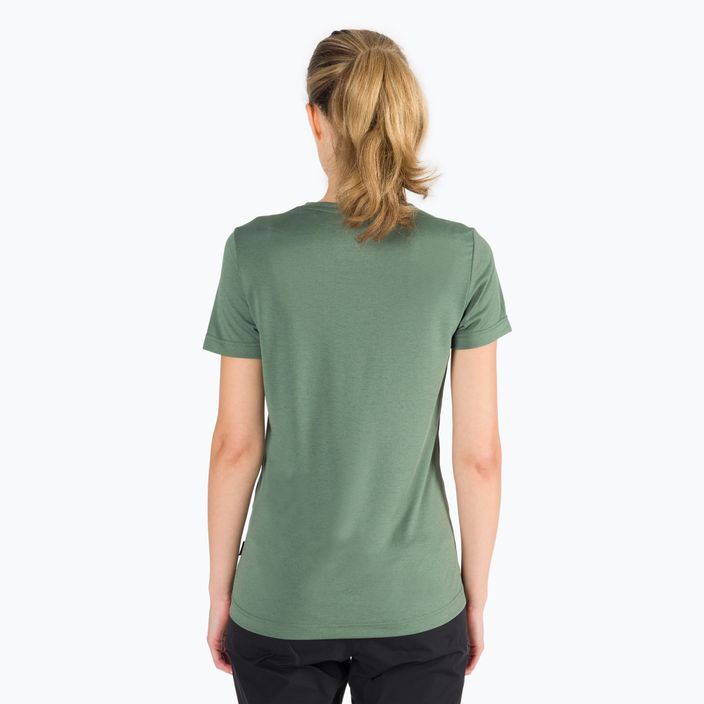 Jack Wolfskin tricou de drumeție pentru femei Crosstrail T verde 1801692_4311 3