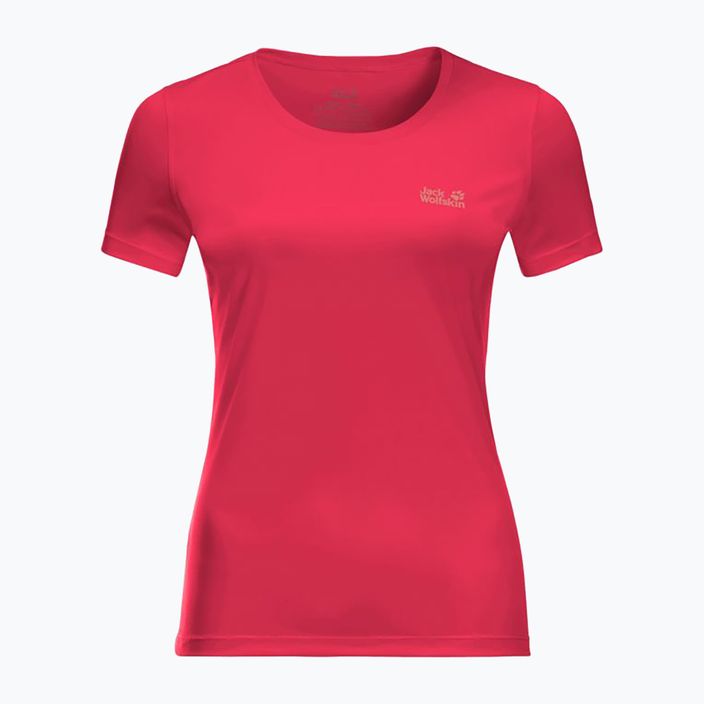 Jack Wolfskin tricou de drumeție pentru femei Tech roșu 1807121_2258_001 6