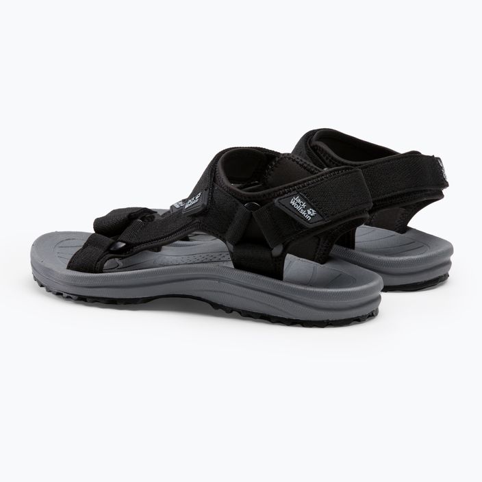 Jack Wolfskin Wave Breaker sandale de drumeție pentru bărbați negru 4052011_6000 3
