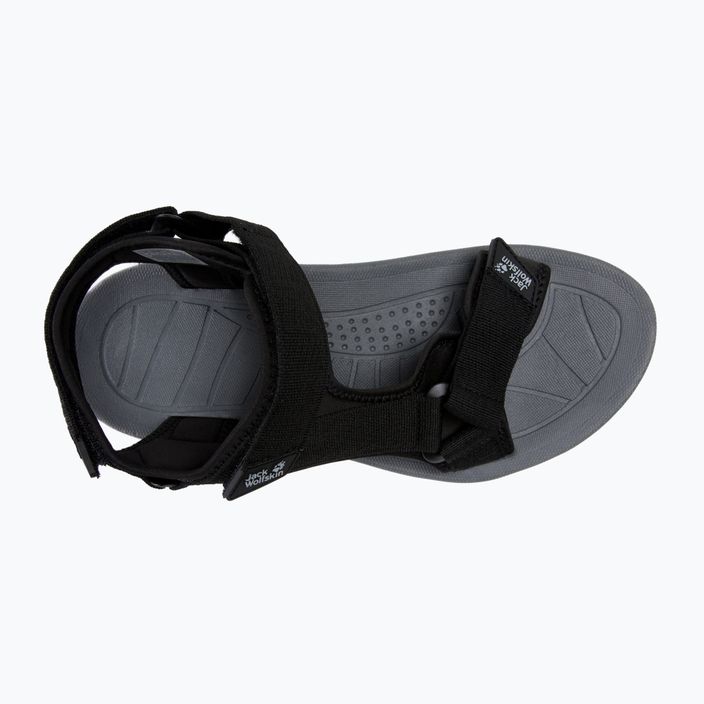 Jack Wolfskin Wave Breaker sandale de drumeție pentru bărbați negru 4052011_6000 6