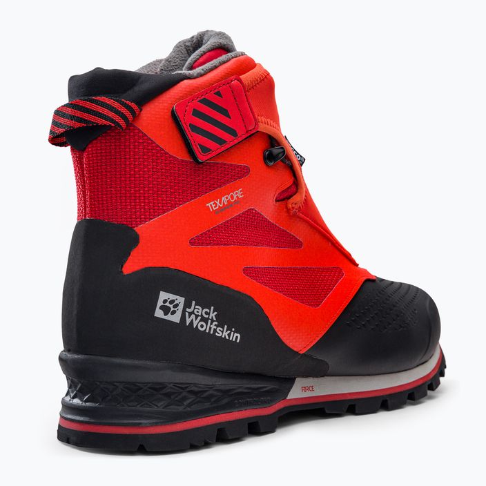 Jack Wolfskin cizme de trekking pentru bărbați 1995 Series Texapore Mid roșu/negru 4053991 9