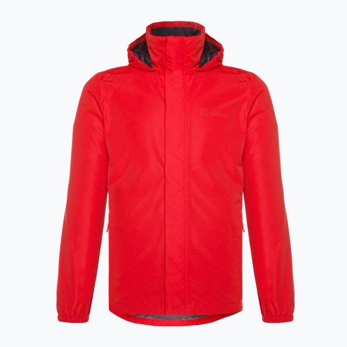 Jack Wolfskin jachetă de ploaie pentru bărbați Stormy Point 2L roșu 1111142_2206 4