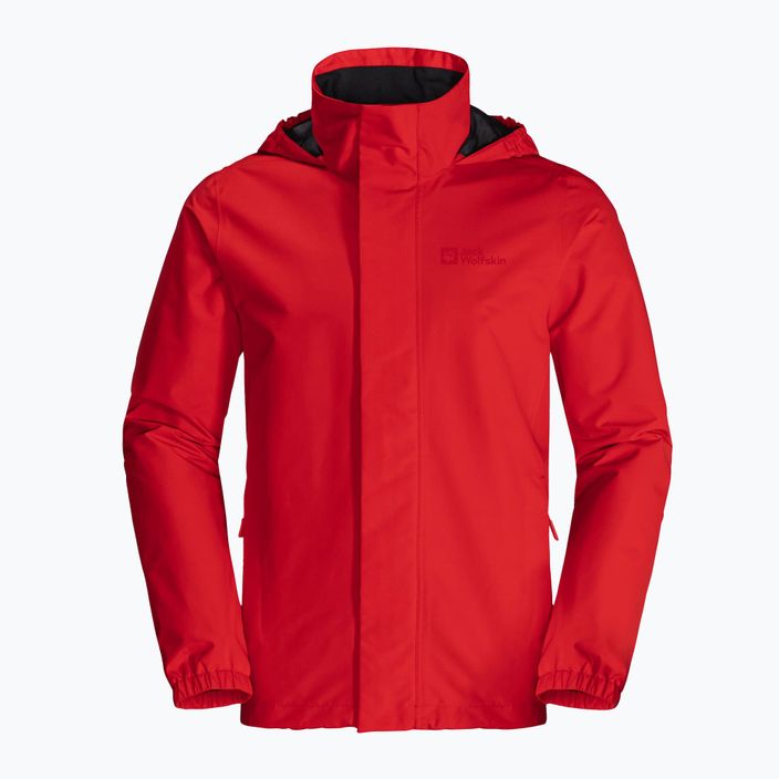 Jack Wolfskin jachetă de ploaie pentru bărbați Stormy Point 2L roșu 1111142_2206 8
