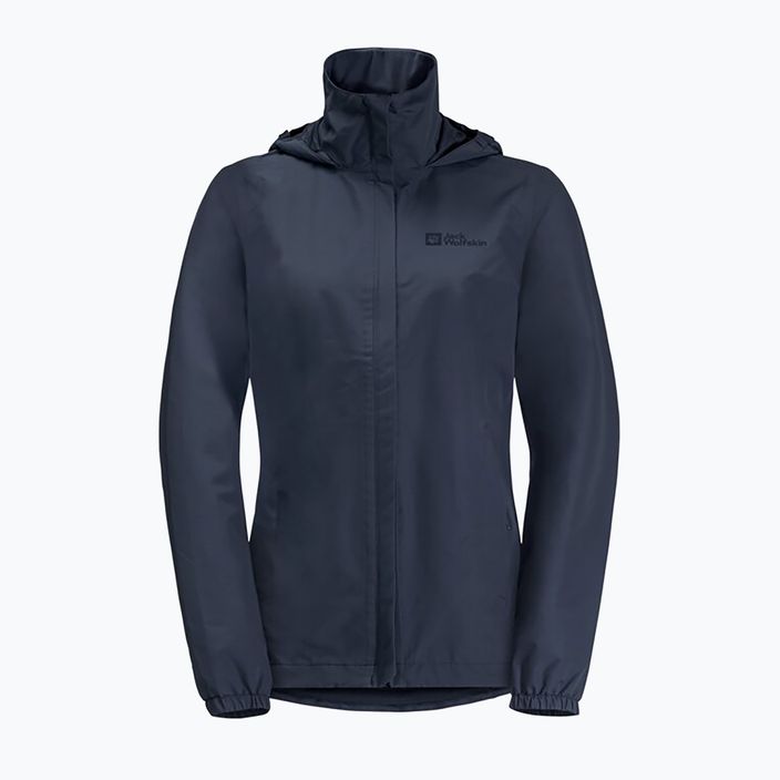 Jack Wolfskin jachetă de ploaie Stormy Point 2L pentru femei, albastru marin 1111202 5