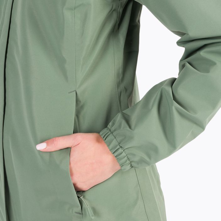 Jack Wolfskin jachetă de ploaie Stormy Point 2L pentru femei  verde 1111202_4311 6