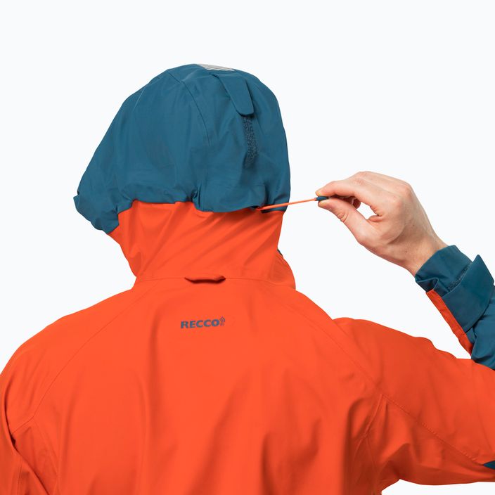 Jack Wolfskin jachetă de schi pentru bărbați Alpspitze 3L portocaliu 1115181 3