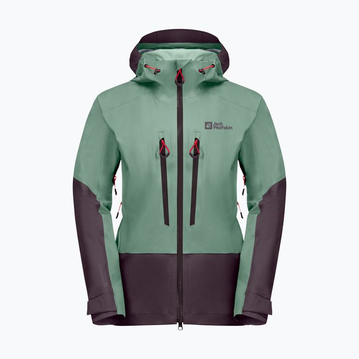 Jack Wolfskin Alpspitze 3L jachetă de schi pentru femei verde 1115201 11