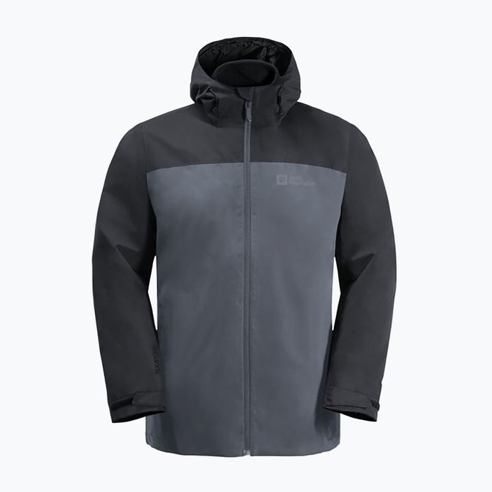 Jachetă 3w1 pentru bărbați  Jack Wolfskin Taubenberg 3In1 phantom 9