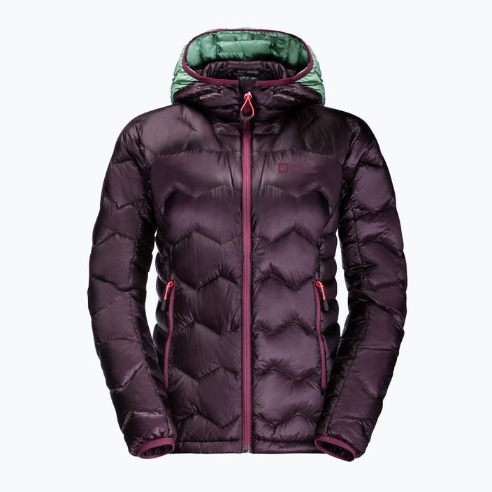 Jack Wolfskin jacheta de schi Alpspitze Down Hoody pentru femei mov 1206791_2042 9