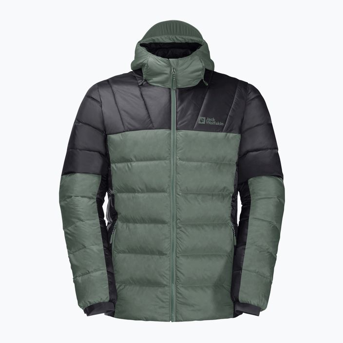 Jack Wolfskin jachetă de bărbați Nebelhorn Down Hoody verde 1207141_4311 6