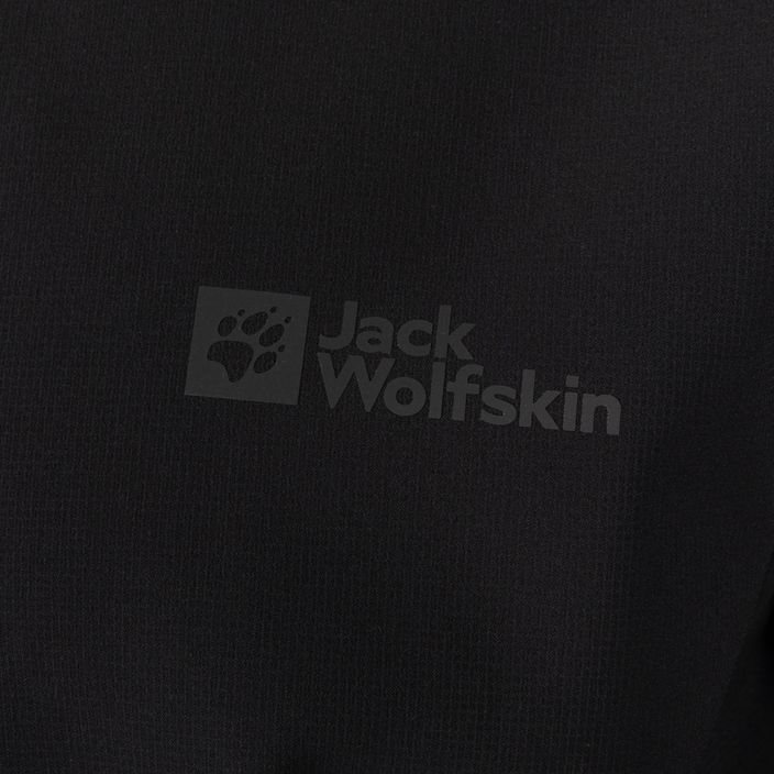 Jack Wolfskin Bornberg Hoody jachetă softshell pentru bărbați negru 1307471_6000 7