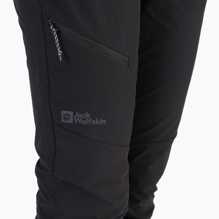 Jack Wolfskin pantaloni de trekking pentru femei Holdsteig negru 1507701 5