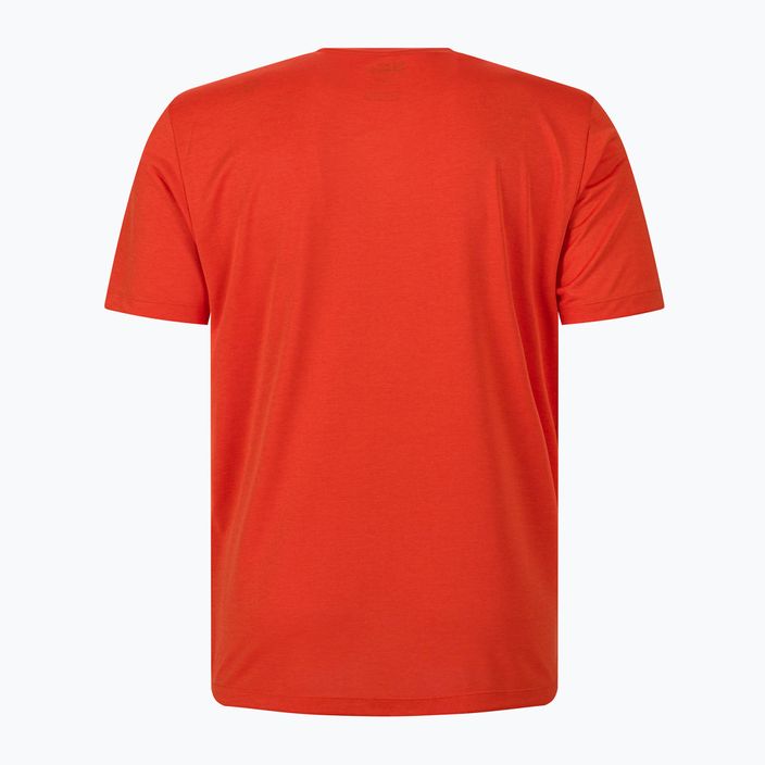 Jack Wolfskin tricou de trekking pentru bărbați Tricou Hiking Graphic portocaliu 1808761_3017 5