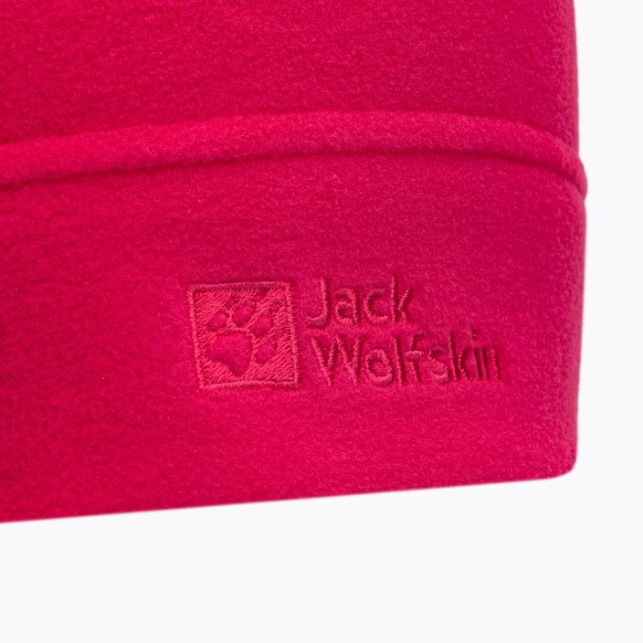 Jack Wolfskin Real Stuff căciulă de iarnă din fleece roz 1909852 3